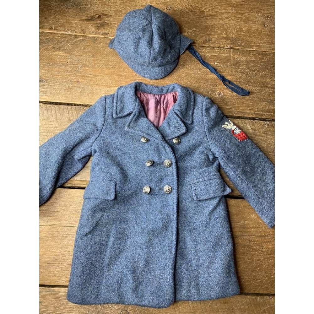 Vintage Man Tailored Fieldston Boy’s Hat and Jacket Sz 3T